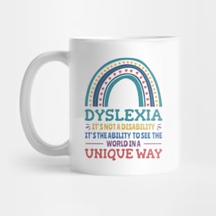 Dyslexia Awareness Dyslexic Mug